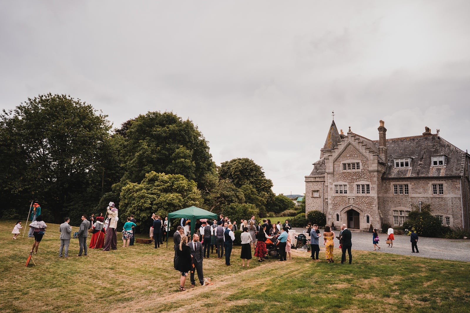 trefusis estate wedding